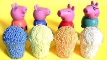 Ice Cream Surprise Clay Foam Peppa Pig & Play Doh Surprise Disney Tsum Tsum Mickey Mouse