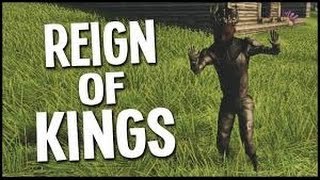 Reign Of Kings funny moments Jesus, Naked men Trapped in a tree