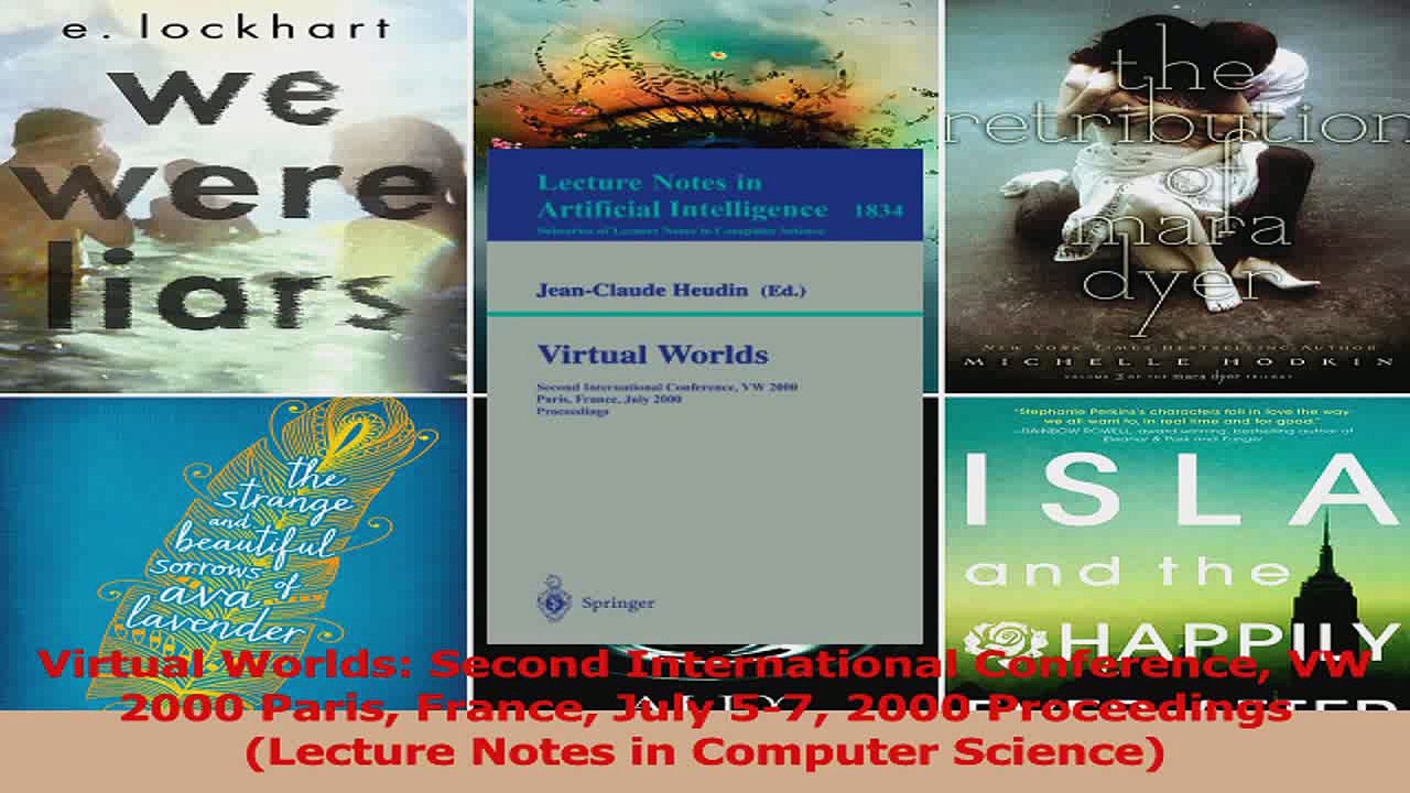 Virtual Worlds Second International Conference VW 2000 Paris France July 57 2000 Download