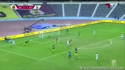 مشاهده اهداف قطر 2 - 3 الخريطيات في دوري نجوم قطر  21-12-2015