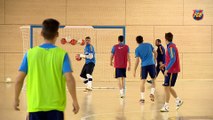 FCB Futsal: Marc Carmona i Gabriel valoren la prèvia contra el DLink Saragossa