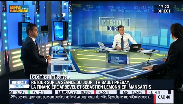 Le Club de la Bourse: Sébastien Lemonnier, Thibault Prébay et Sylvain Loganadin - 21/12