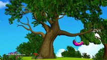 3D Animation Rock-A-Bye Baby English Nursery rhymes for children with lyrics