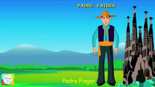 Finger Family Nursery Rhyme Spanish Family Cartoon Animation Songs For Children