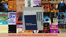 Read  Cycles and Chaos in Economic Equilibrium Ebook Free