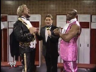 WWF Wrestlemania V - Ted Dibiase Interview