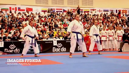 Fontenay-le-Comte : Manon Spennato Championne du Monde de Karaté Kata