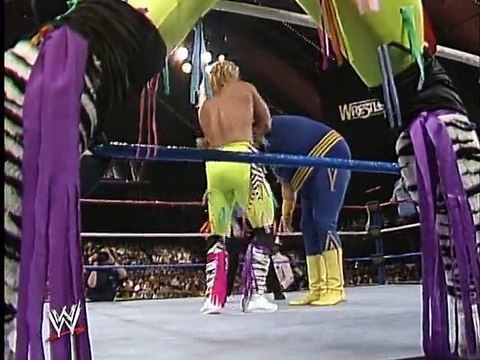 WWF Wrestlemania V - The Rockers Vs. The Twin Towers
