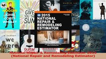 PDF Download  National Repair  Remodeling Estimator 2015 National Repair and Remodeling Estimator Read Online