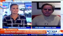 “Declaraciones de Rodríguez (hacia Macri) son insultantes”: Diego Arria en NTN24