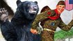 Brave Boy Scouts and their dog save scout leader who was being mauled by a bear