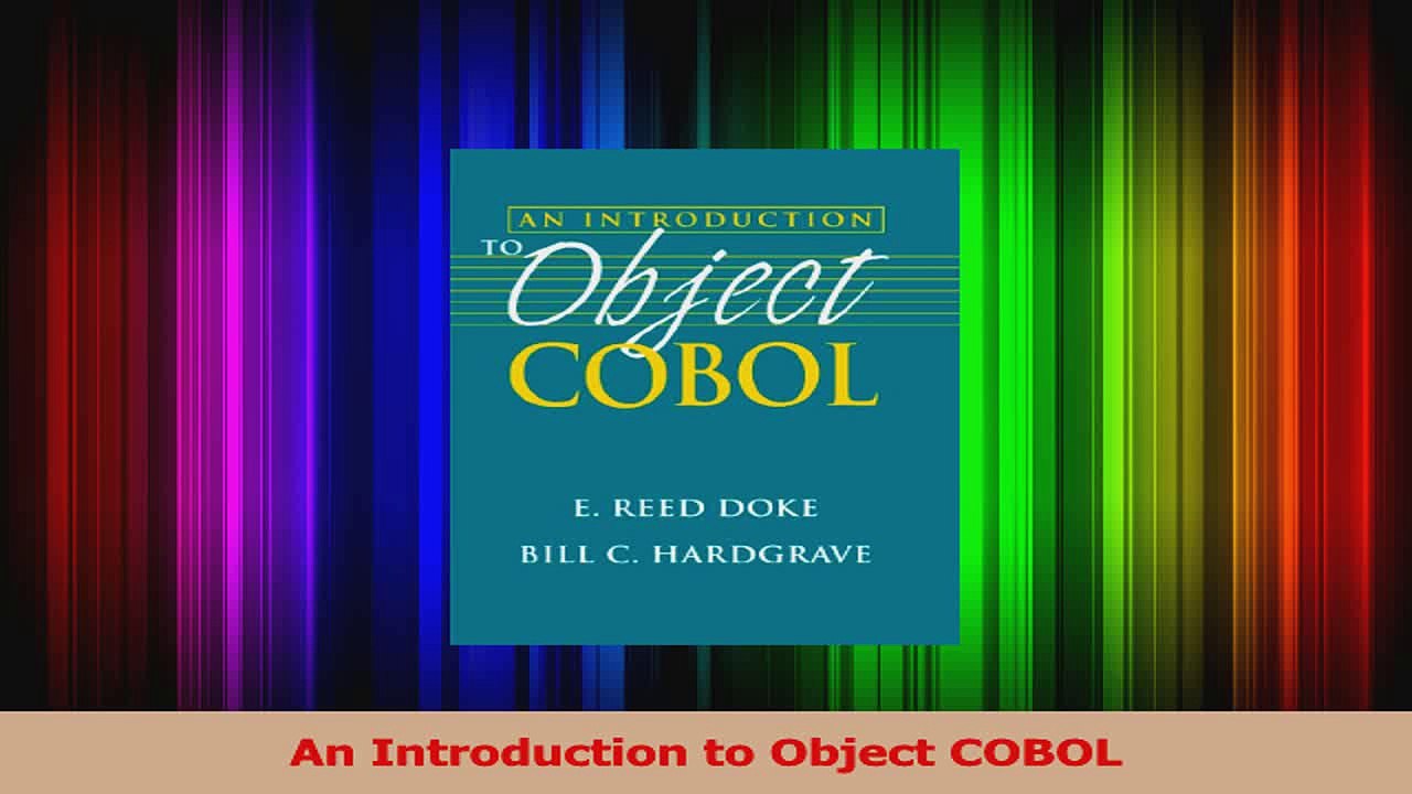 An Introduction to Object COBOL Download