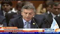 Macri no abandona su petición y pide en cumbre de Mercosur la 