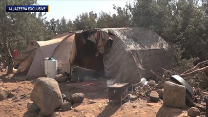 أوضاع إنسانية صعبة للاجئين بالجنوب السوري