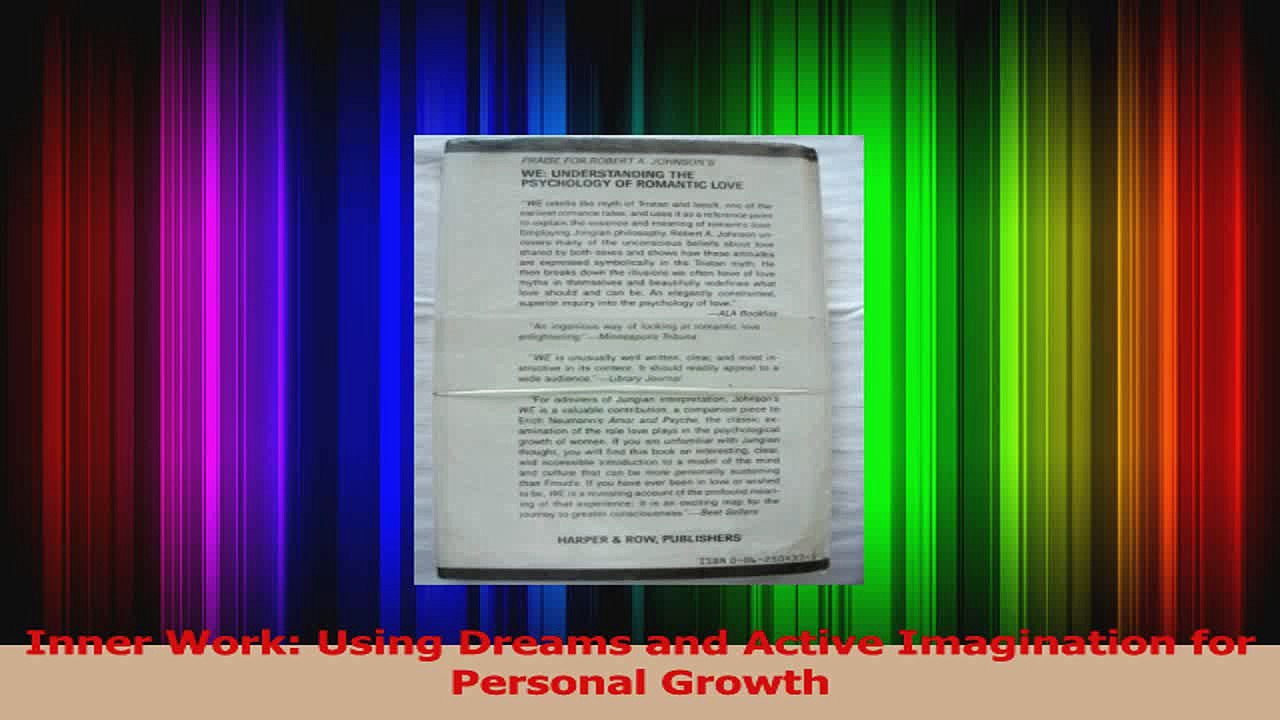 Download  Inner Work Using Dreams and Active Imagination for Personal Growth Ebook Free