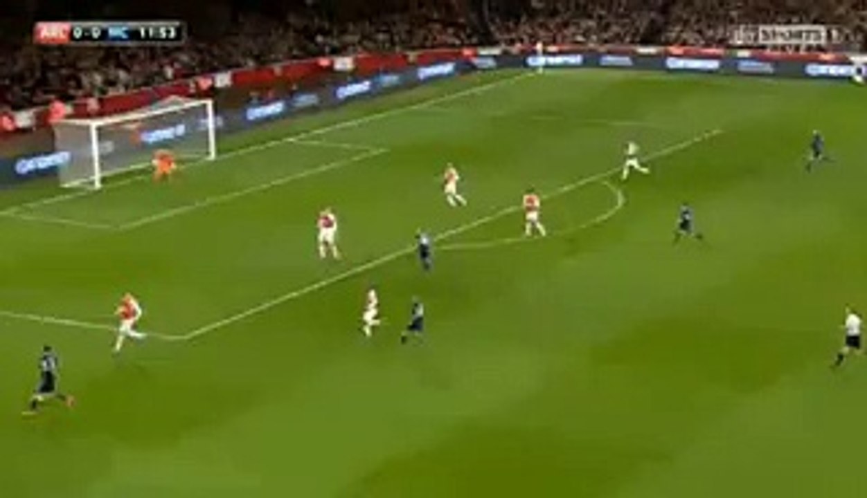 Manchester City Tika-Taka Amaizing Skills Arsenal vs Manchester City 21.12.2015 HD
