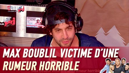 Max Boublil victime d'une rumeur horrible - C'Cauet sur NRJ