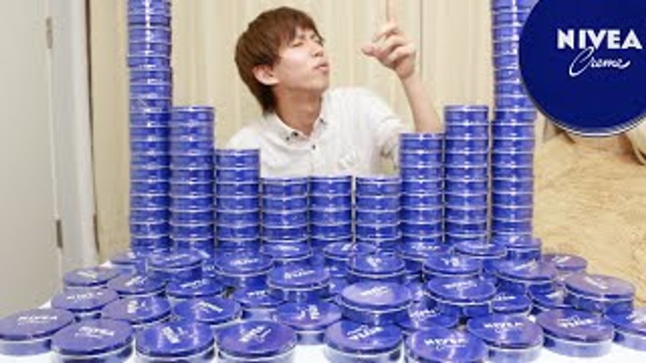 ニベアクリームでお風呂作ってみた　Nivea creme bath