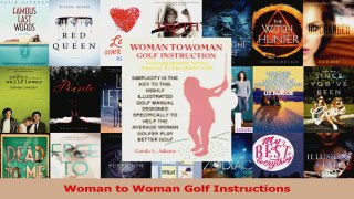 Read  Woman to Woman Golf Instructions Ebook Free