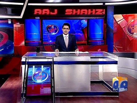 Aaj Shahzeb Khanzada k Sath On Geo News - 21 December 2015