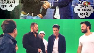 Salman Shahrukh as Karan arjun in Bigg Boss