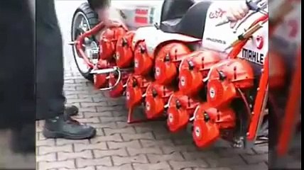 Motorlu Testerelerden Yapılmış Motosiklet