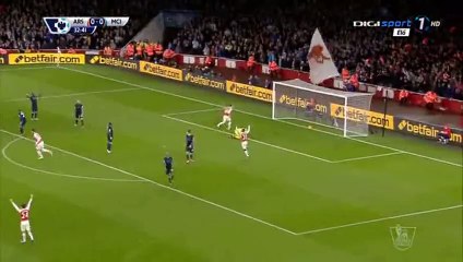All Goals  HD - Arsenal 2-1 Manchester City - 21-12-2015