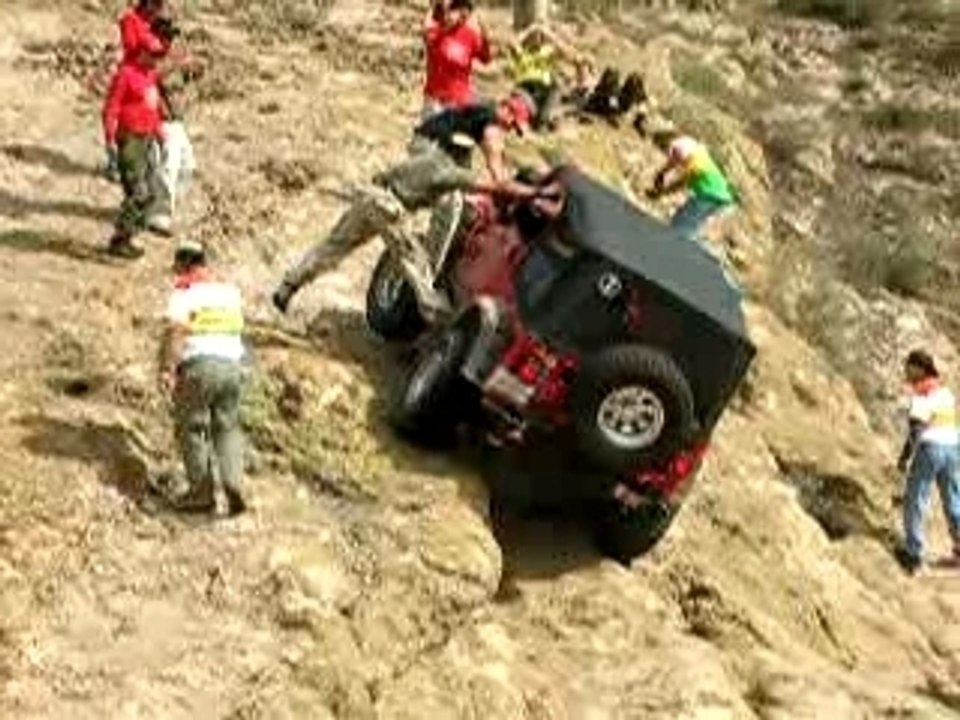 Escalando con el jeep