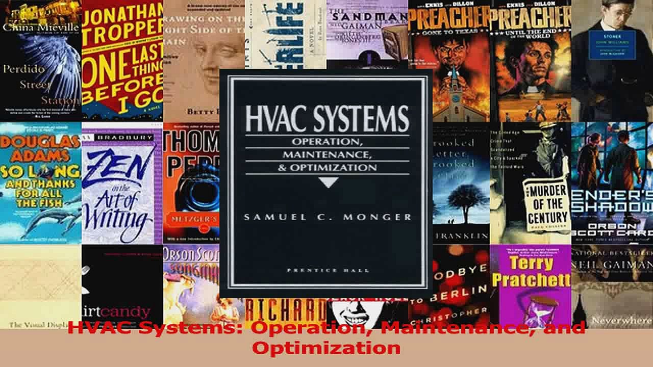 PDF Download  HVAC Systems Operation Maintenance and Optimization Read Online