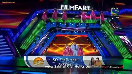 Salman Khan's performance at Filmfare Awards 2014