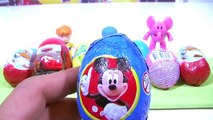 mickey mouse sponge bob kinder surprise eggs cars 2 planes hello kitty pocoyo