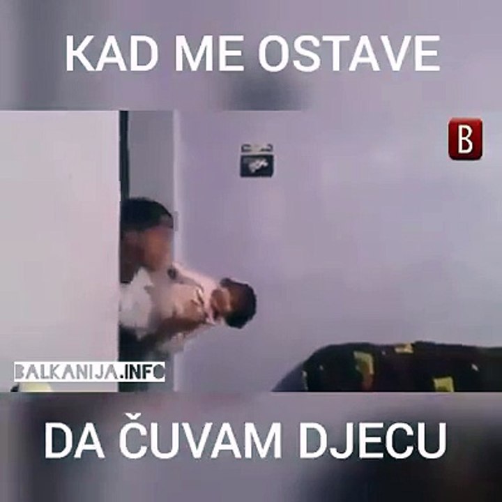 When they leave me to babysit