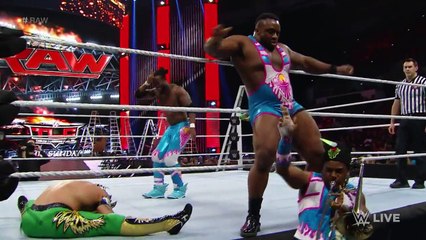 The Lucha Dragons vs. The New Day׃ Raw, December 7, 2015