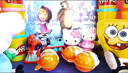 下载视频: Kinder Маша и Медведь, Masha i Medved, Frozen, Disney, RIO 2, Frozen Toys, Peppa Pig