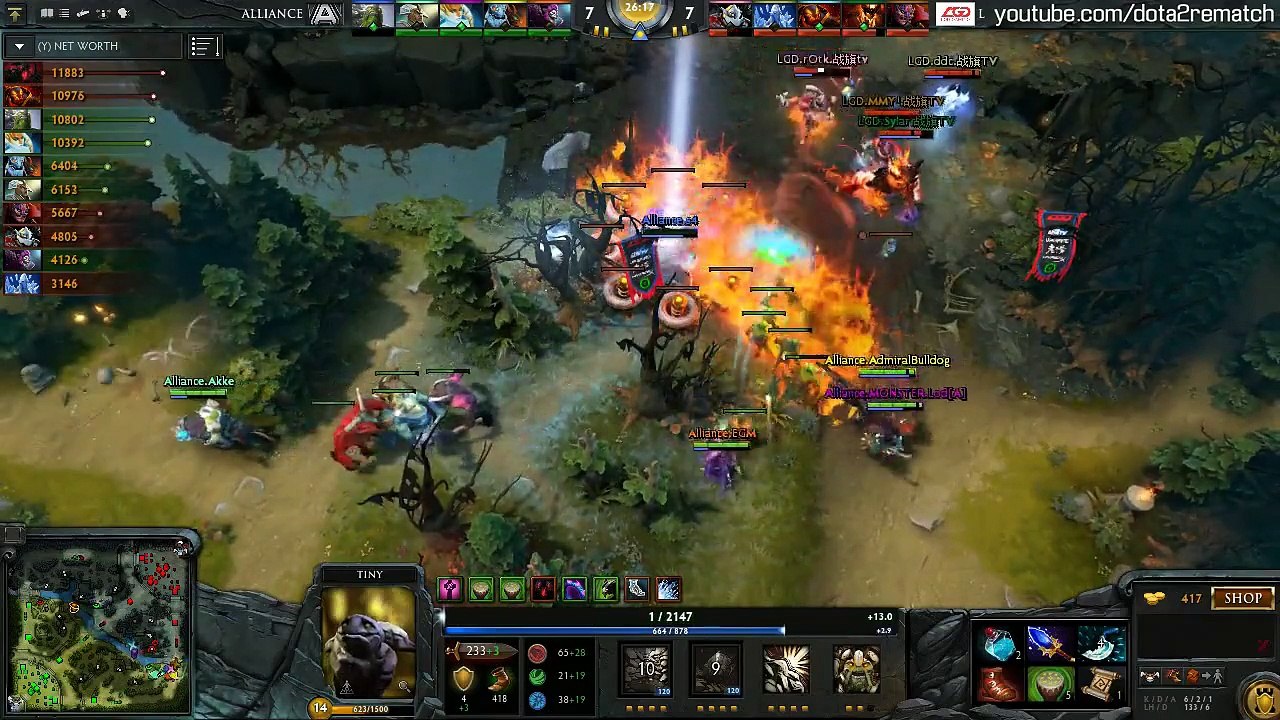 Alliance vs LGD Highlights WCA 2015 GRAND FINAL Game 5 Dota 2