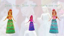 Frozen Finger Family Song Daddy Finger Nursery Rhymes Anna Elsa Kristoff Olaf Full animate