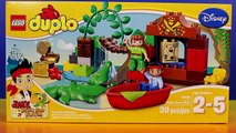 Lego Duplo Jake And The Never Land Pirates Peter Pans Visit Alligator Attack Stop Motion