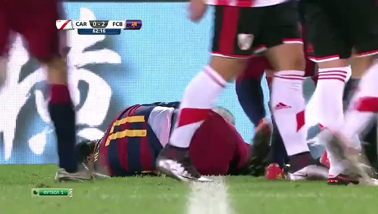 مباراة برشلونة وريفر بليت 3-0 الشوط الثاني تعليق فهد العتيبي