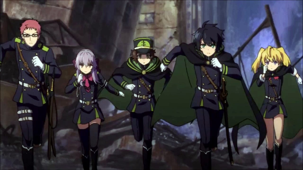 Owari no Seraph Episode 10 終わりのセラフ Anime Review And Reaction - Guren Vs Mika!
