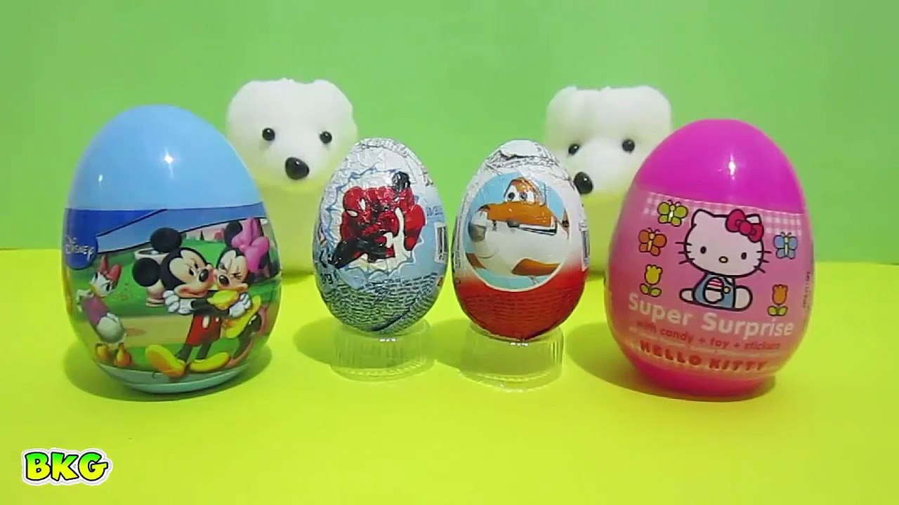 Zaini Disney Surprise Eggs Disney Planes Mickey Mouse Clubhouse Toy Story