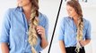 Bohemian Fishtail Hairstyle | Luxy Hair