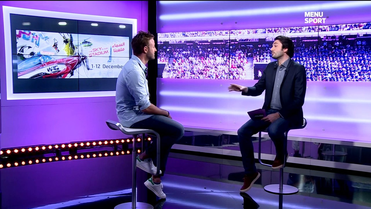 Interview Sébastien Carbillet Menu Sport sur l'Equipe 21