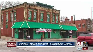 Gunman shoots owner of ‘Green Duck Lounge’