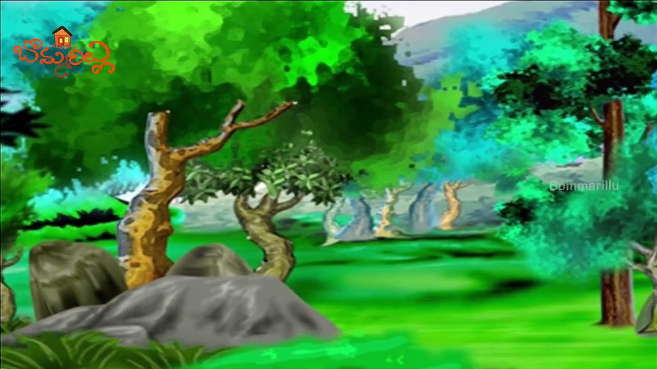 The Lion And The Mouse Story | Telugu Moral Stories For Children | Cartoon For Kids