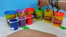 Play Doh Surprise Color Yogurt Spongebob Frozen Minnie Mouse Thomas and Friends Toys