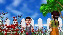 Roses are Red Violets are Blue 3D Animation English Nursery rhyme for children