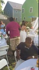 Funniest wedding toss bouquet video ever! Please watch and share!