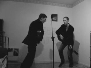 I saw her standing there