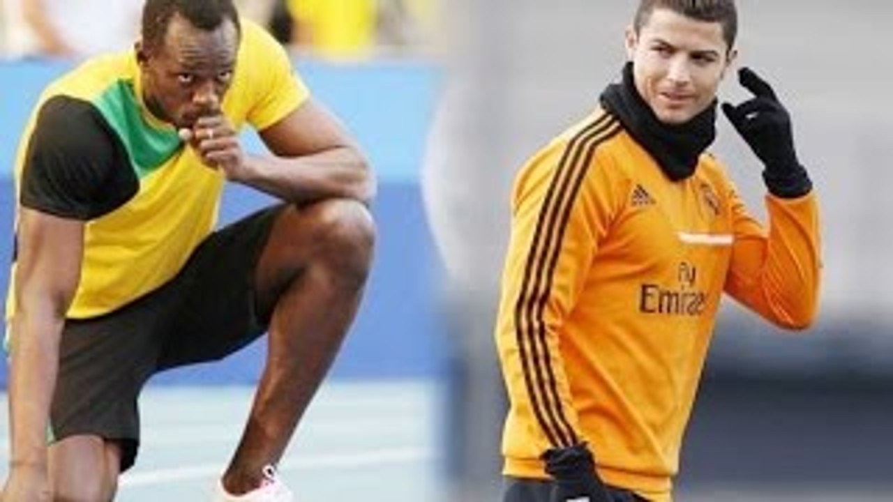 Cristiano Ronaldo vs Usain Bolt