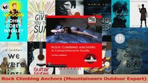 Read  Rock Climbing Anchors Mountaineers Outdoor Expert Ebook Free